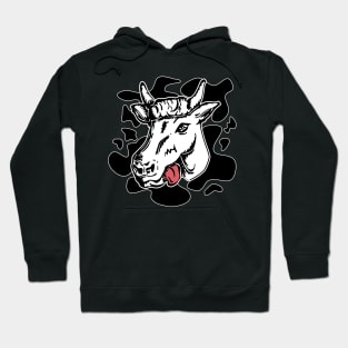 Cow head Rodeo Print Hoodie